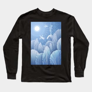 Taiga | Xmas landscape Long Sleeve T-Shirt